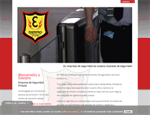 Tablet Screenshot of enerproseguridad.com